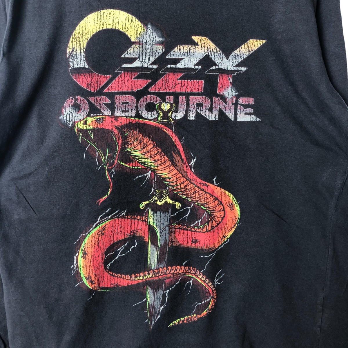 古着 OZZY OSBOURNE オジーオズボーン メタル ロンT バンドTシャツ
