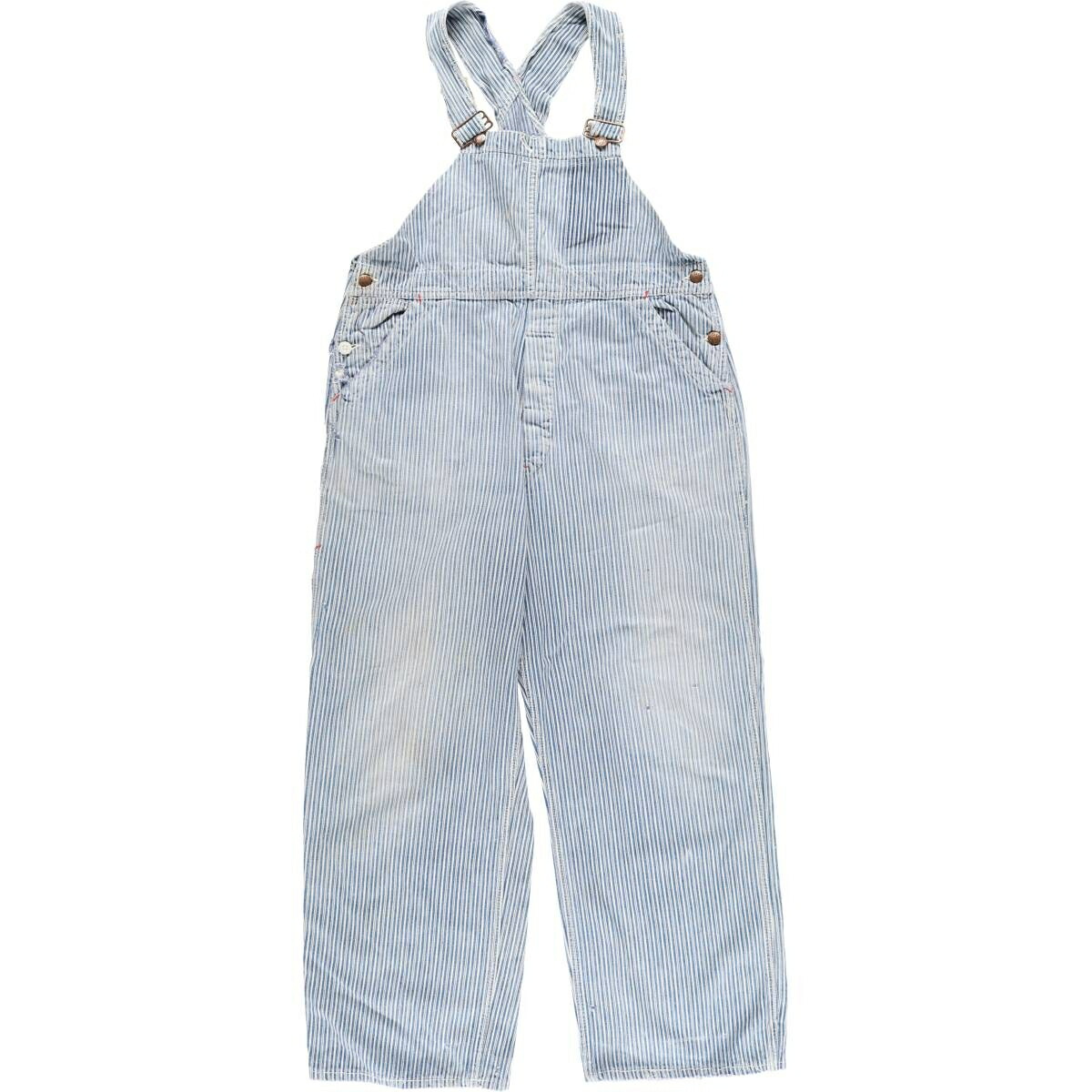 古着 ペニーズ Penneys BIG MAC ビッグマック ヒッコリーストライプ