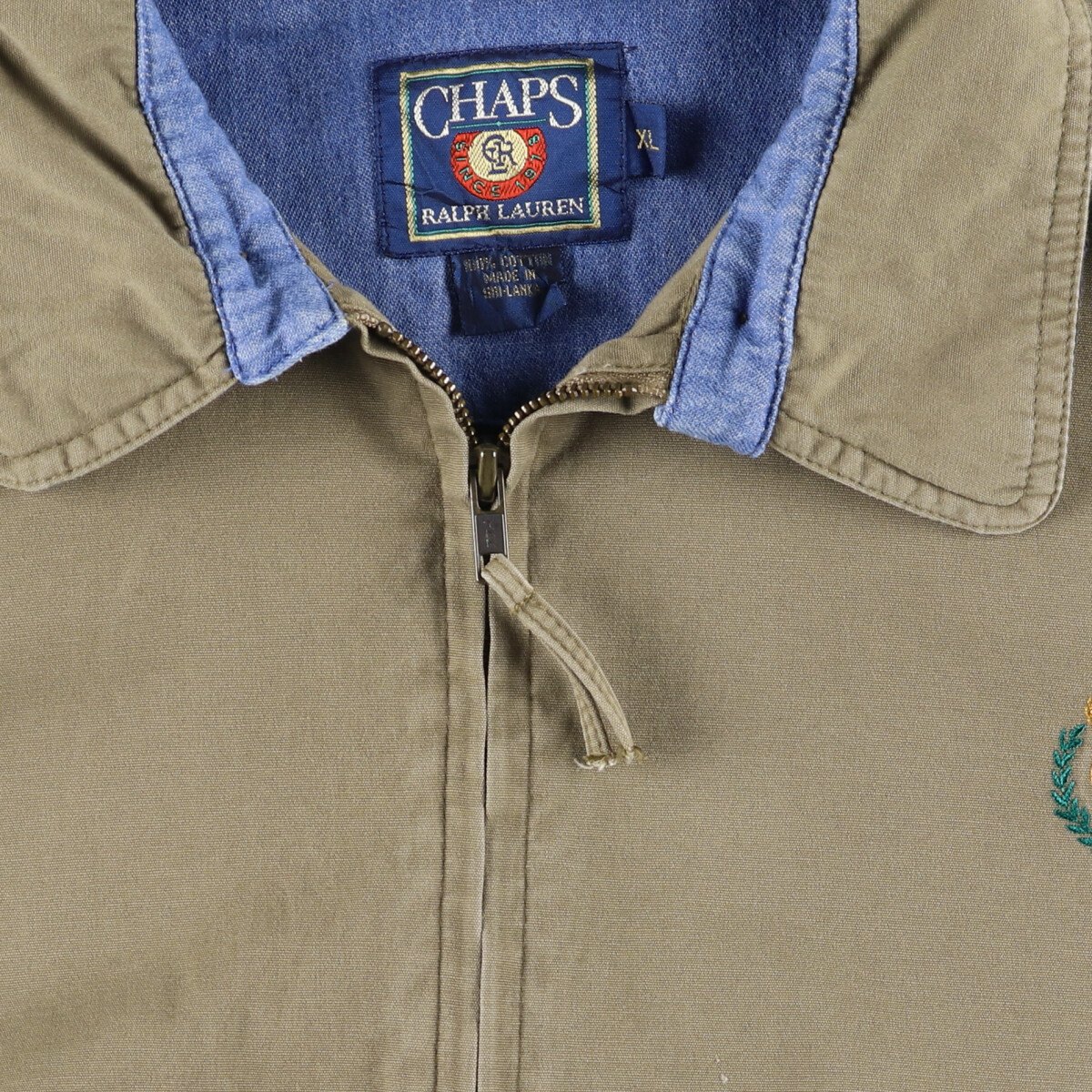 古着 80年代 ラルフローレン Ralph Lauren CHAPS チャップス スイング