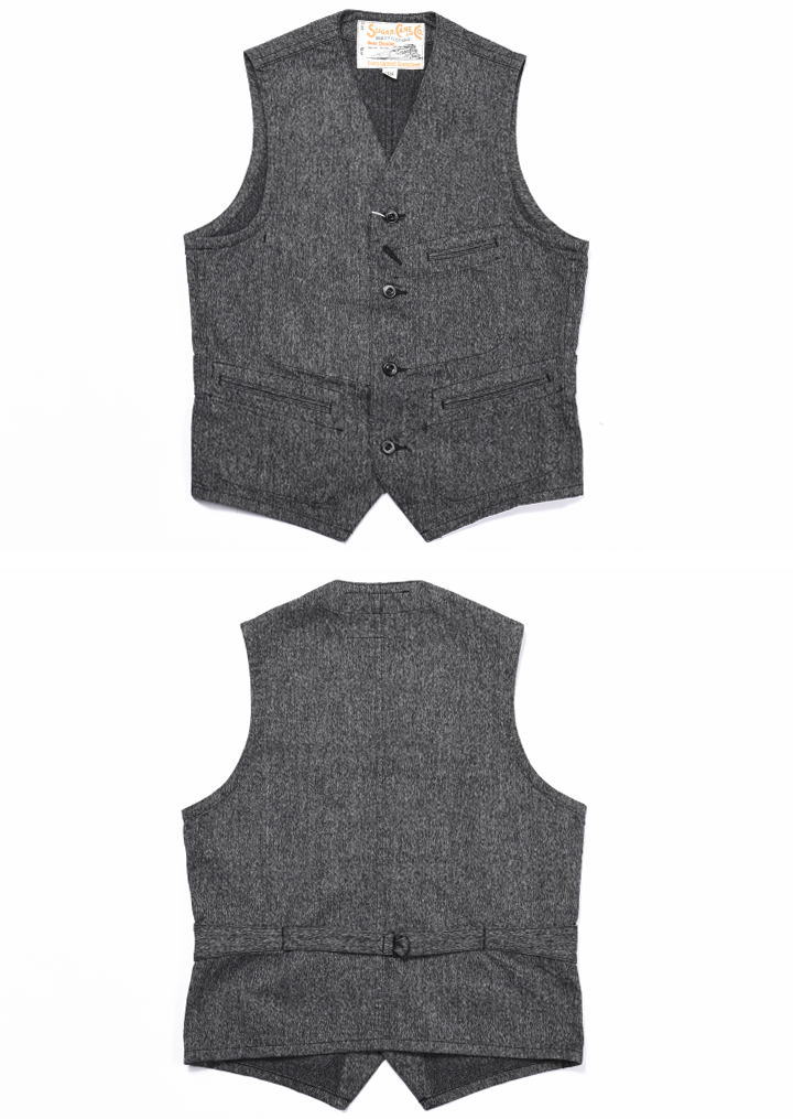 楽天市場】シュガーケーン SUGAR CANE ベスト 9oz. ブラックコバート