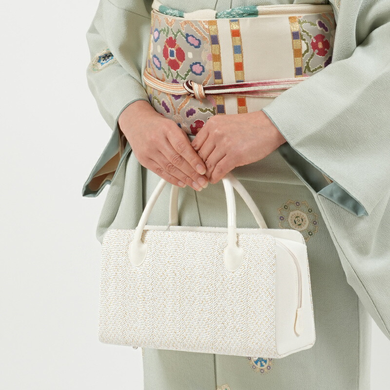 楽天市場】【2/26まで☆エントリーでP3倍】利休バッグ 正絹 組紐地 白