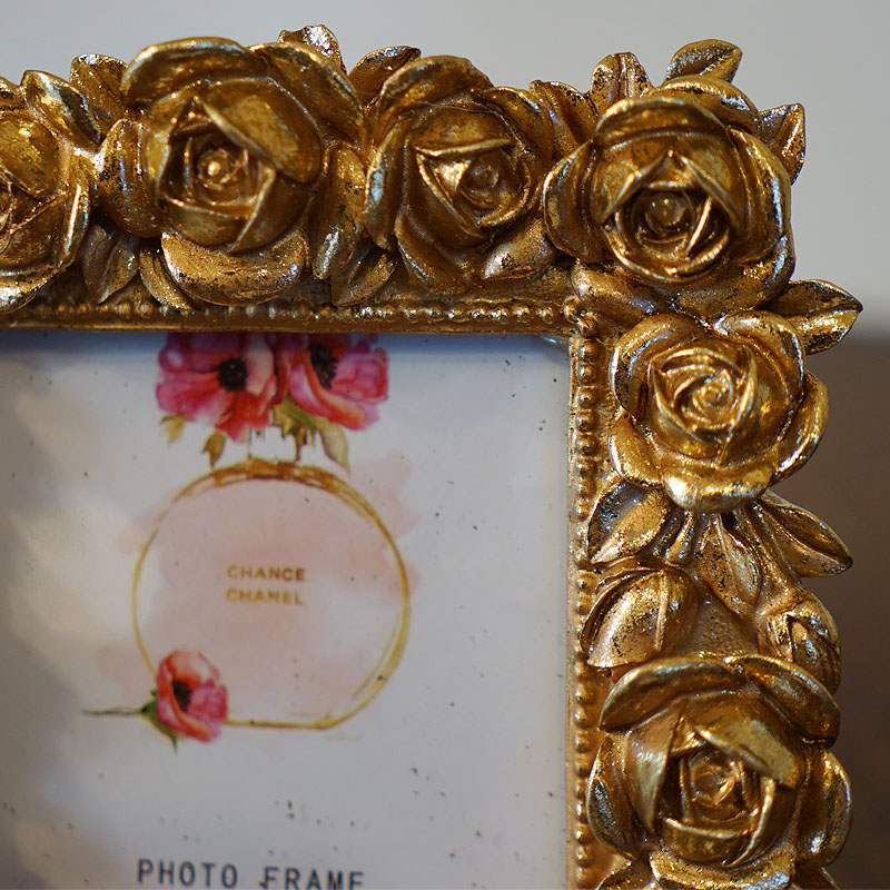 専用フランスアンティークフレーム 天使とローズガーランドレリーフ