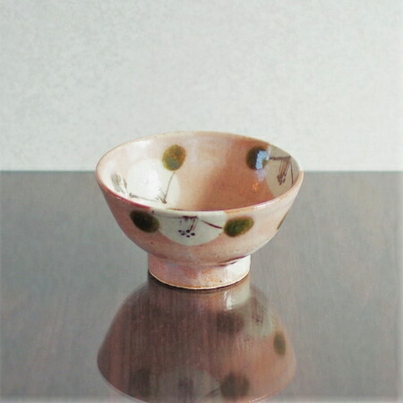 茶碗 中 弥七田 白椿 200kcal 蔵珍窯 男女 兼用 ご飯茶碗 フラワー HE