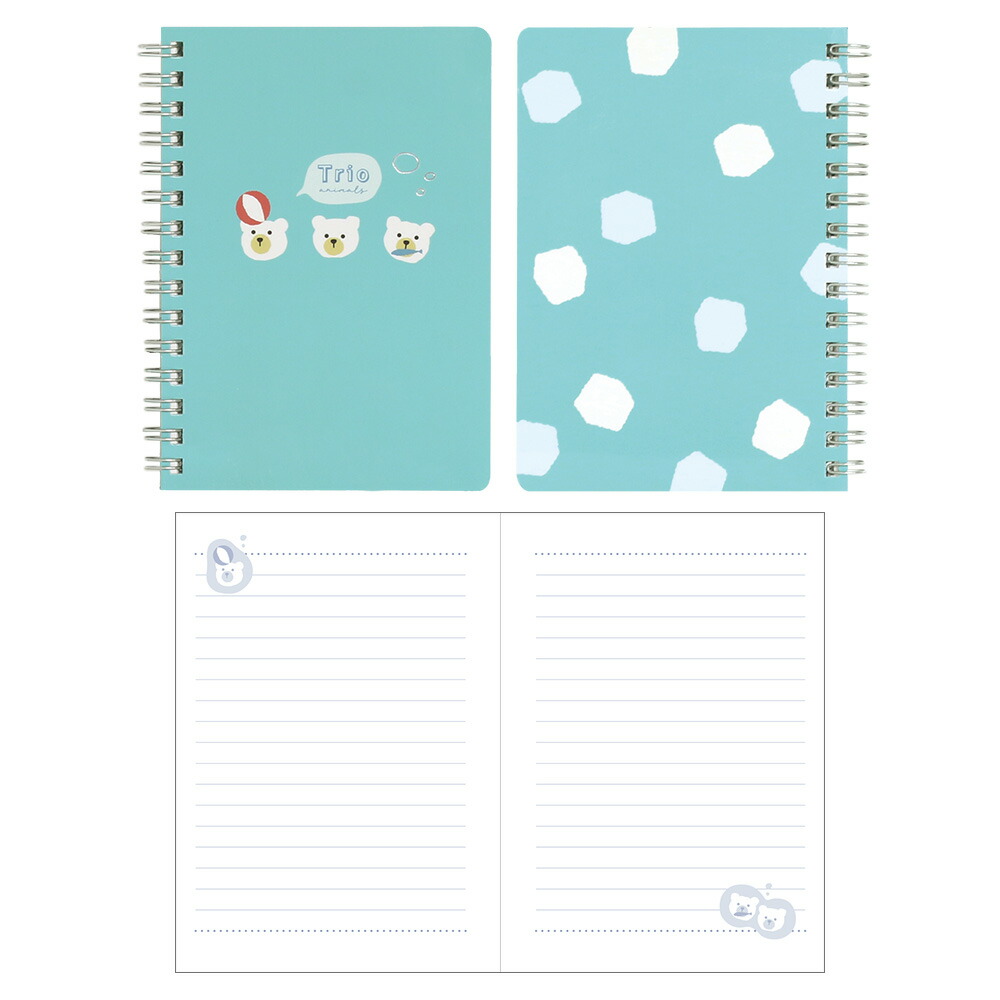 楽天市場】トリオ水族館／A6ノート《リングノート/7mm横罫/ダイエット