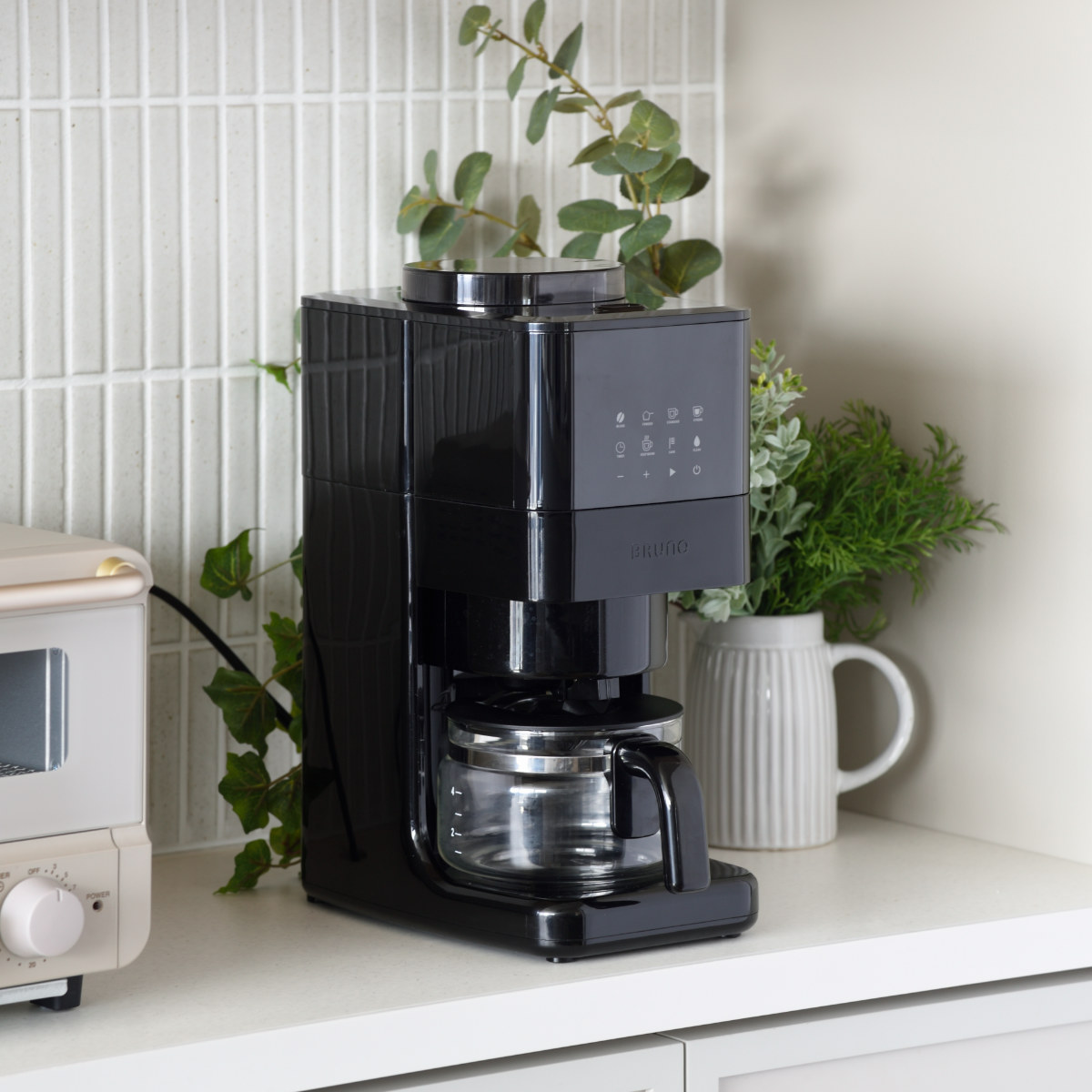 楽天市場】BRUNO 全自動コーヒーメーカー コーン式 ミル付き