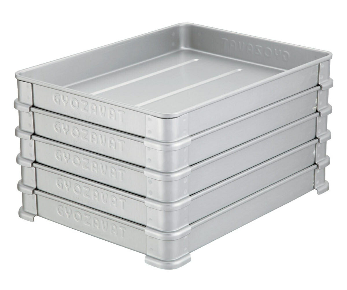 楽天市場】バット 餃子バット 新コーナー 小 中尾アルミ （ 調理用