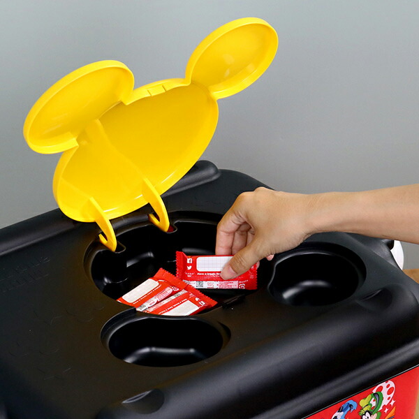 楽天市場】おもちゃ箱 収納ボックス ミッキーマウス ふた キャスター