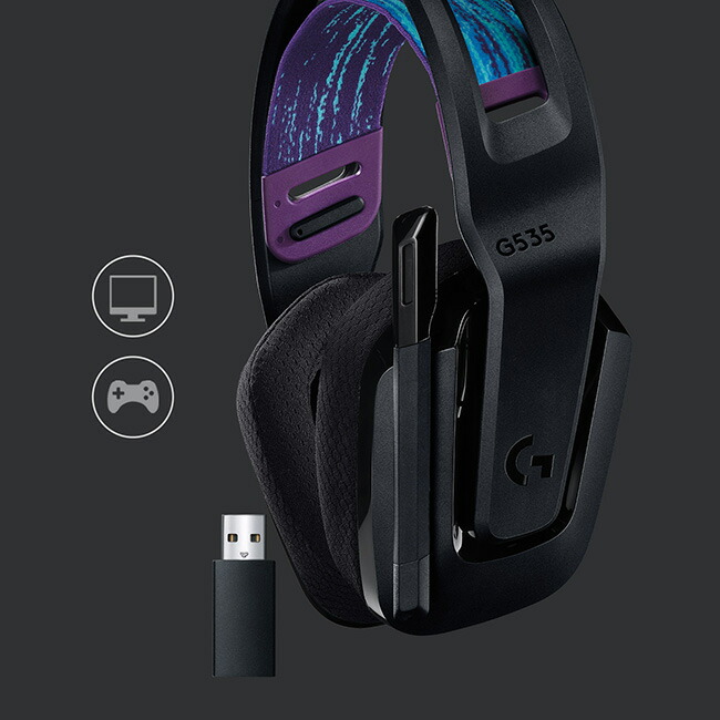 楽天市場】Logicool G ゲーミングヘッドセット LIGHTSPEEDワイヤレス