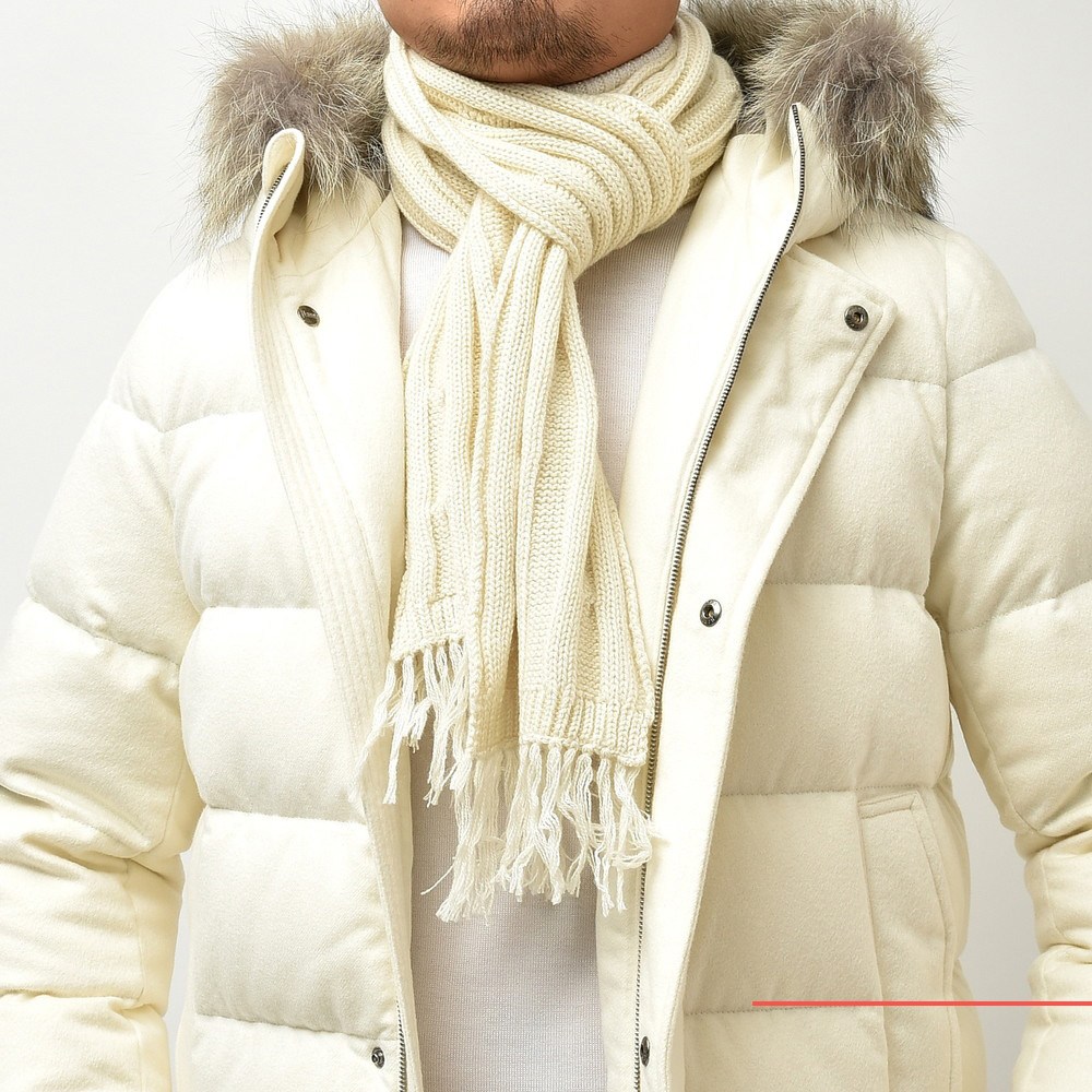 MONARO（モナーロ）LoroPianaロロピアーナ カシミアケーブルニット