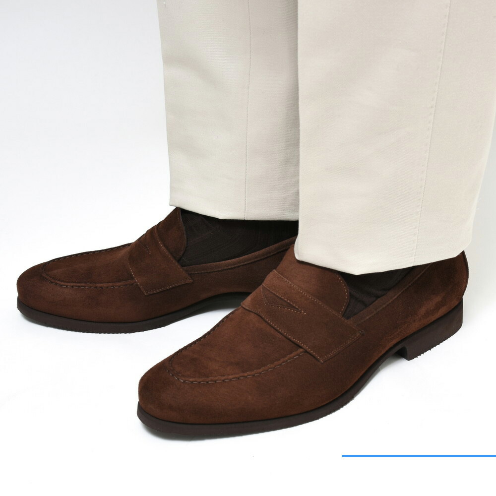 FERRANTE（フェランテ）スエードコインローファー ISEOイセオ