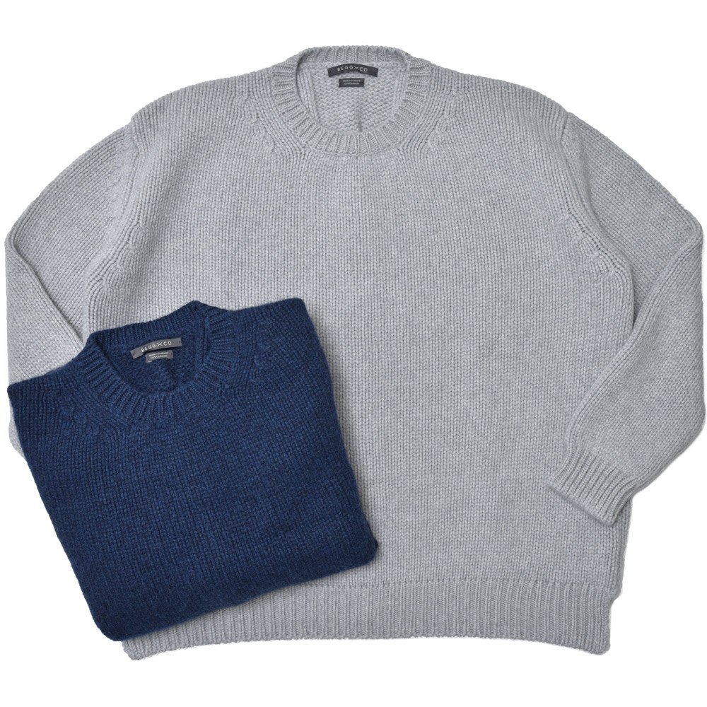 BEGG X CO（ベグ アンド コー）WILLOWウィロー ローゲージカシミア