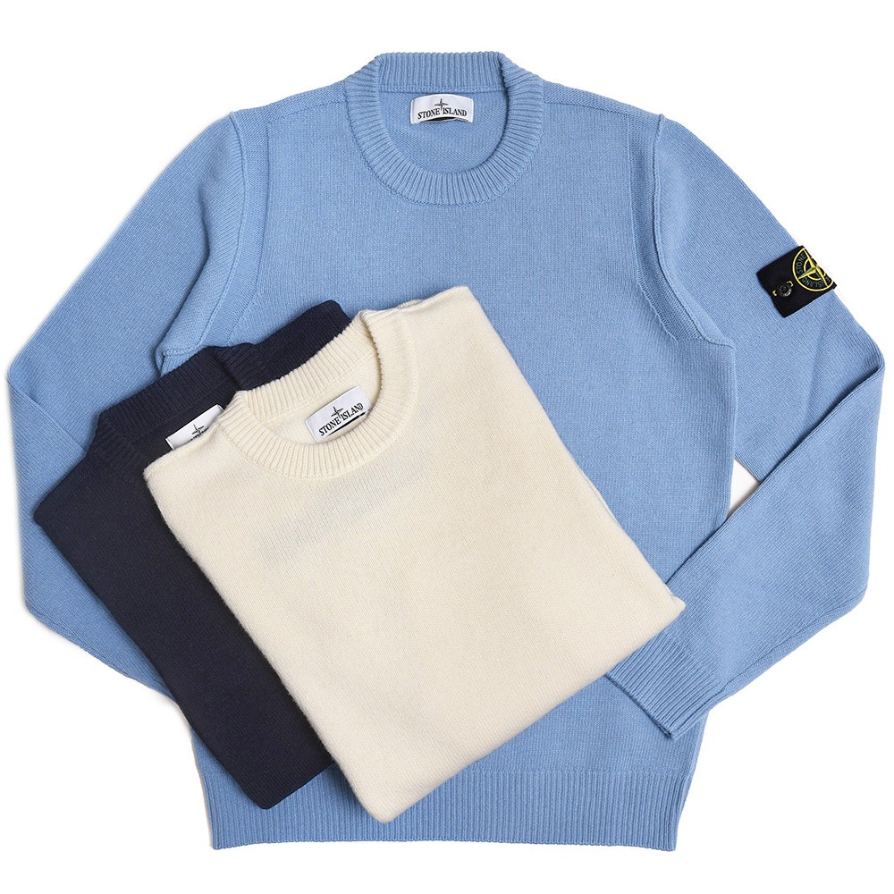Stone ストーンアイランド ラグラン 水色 トレーナー S STONE ISLAND
