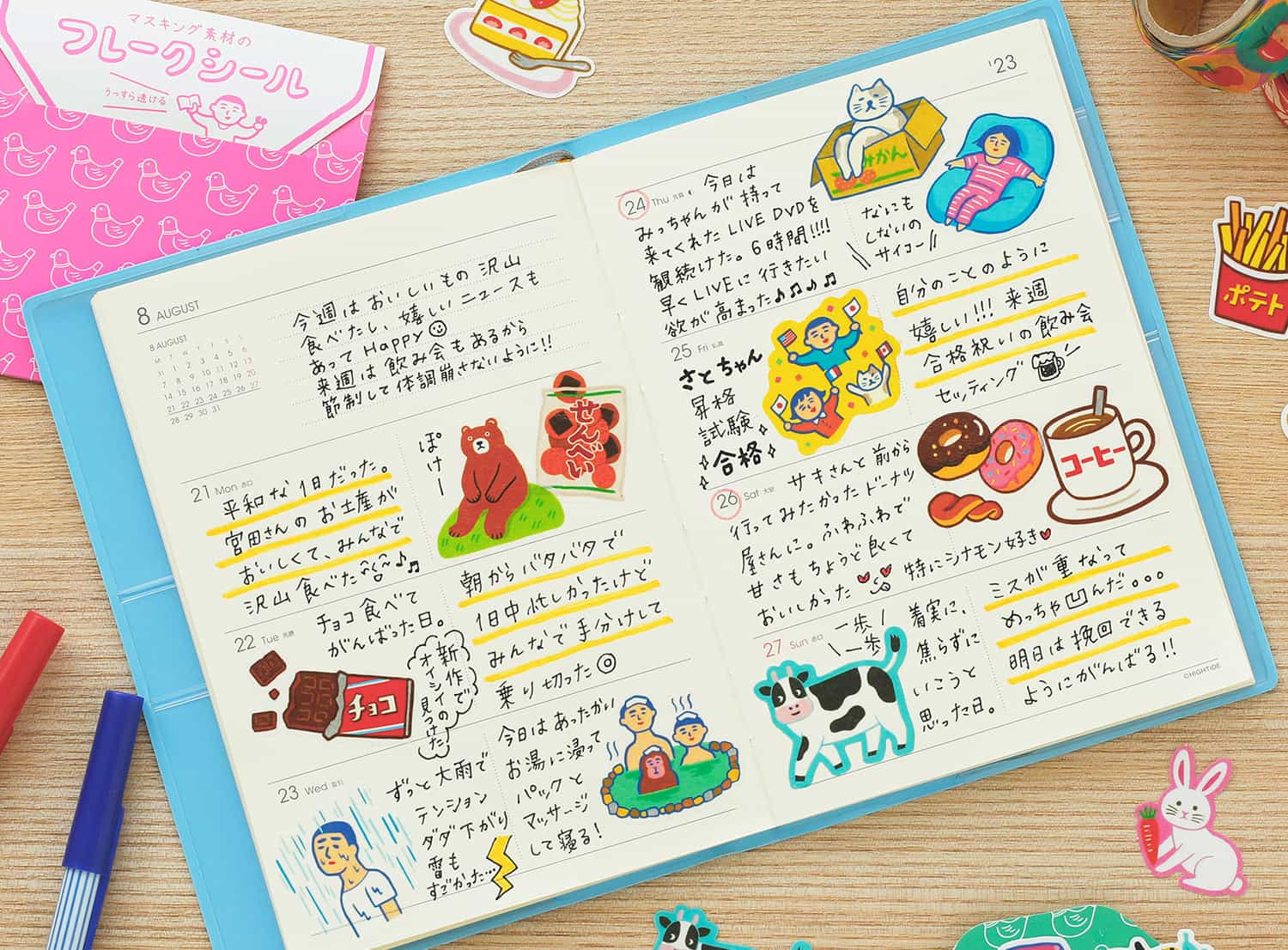 ニューレトロ | フレークシール | HIGHTIDE（ハイタイド）公式サイト