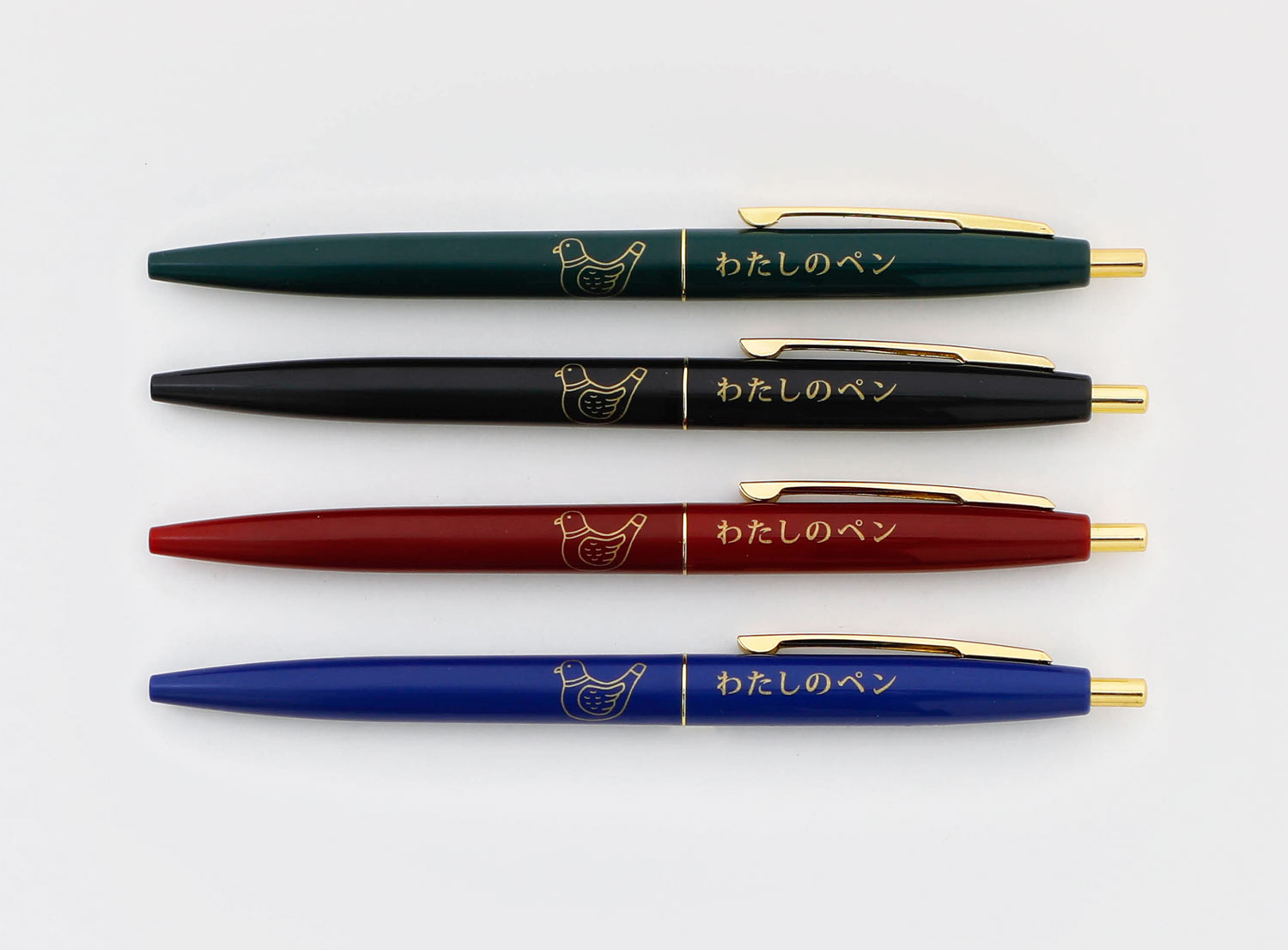 楽天市場】ニューレトロ ノックボールペン (ハトブエ) 0.5mm