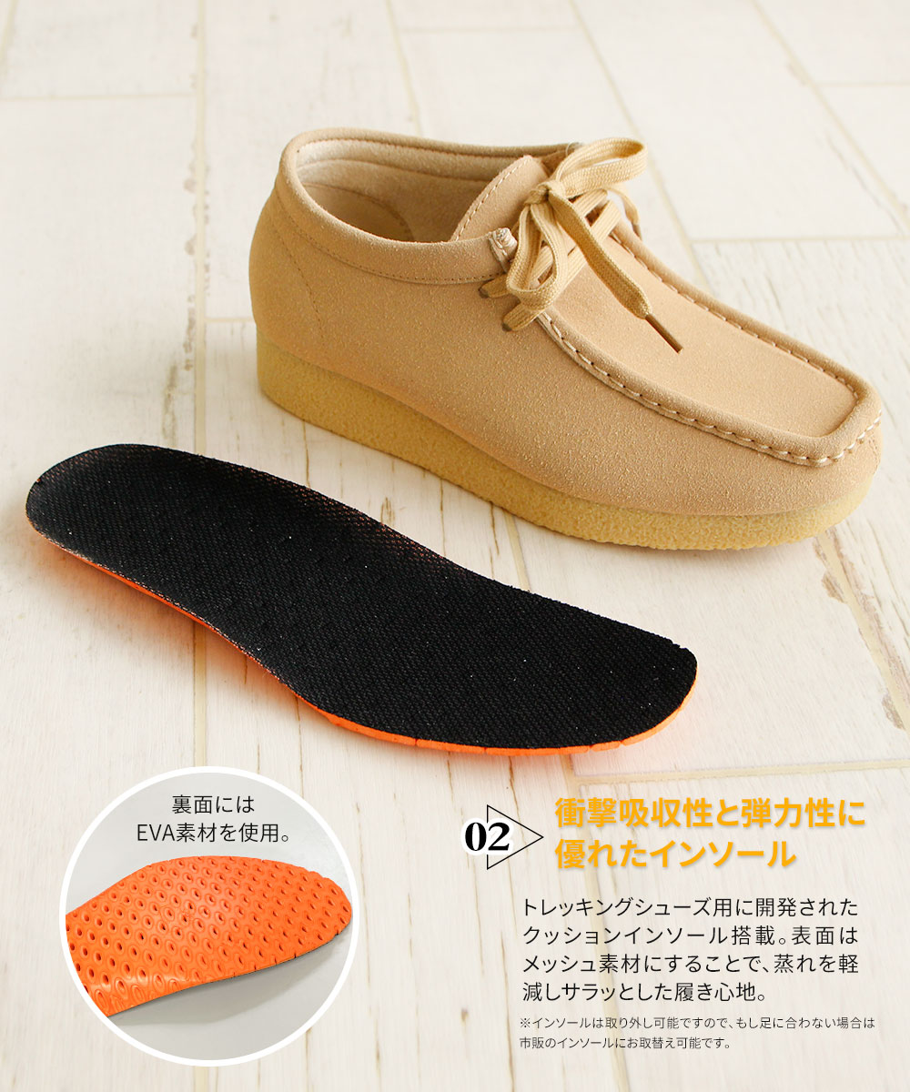 楽天市場】シューズ メンズ ブーツ レディース レースアップ モカシン