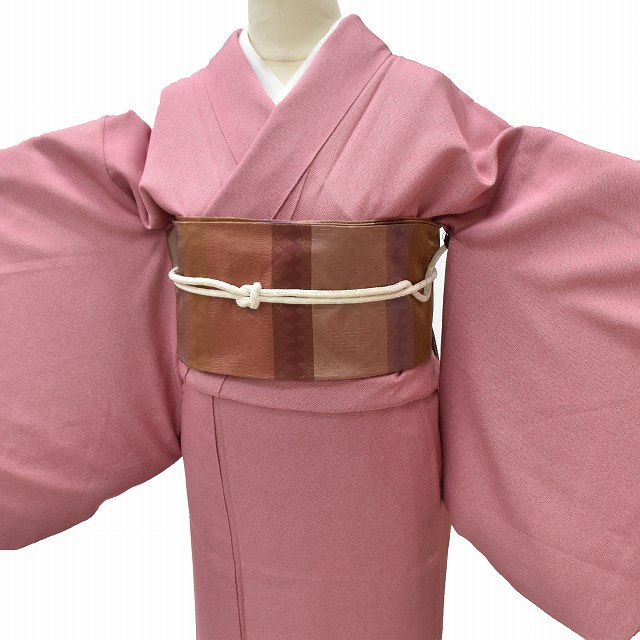 20%OFF☆P10倍／江戸小紋 着物 名古屋帯 セット リサイクル着物 正絹