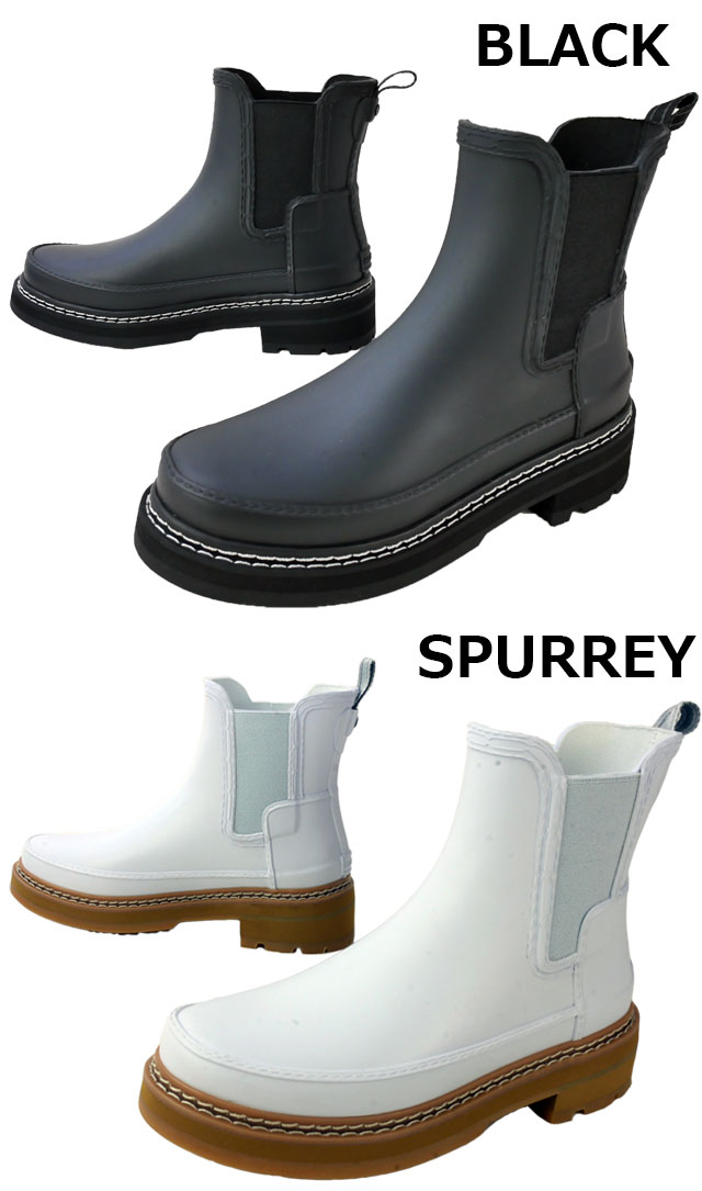 楽天市場】ハンター HUNTER レディース レインブーツ W リファインド