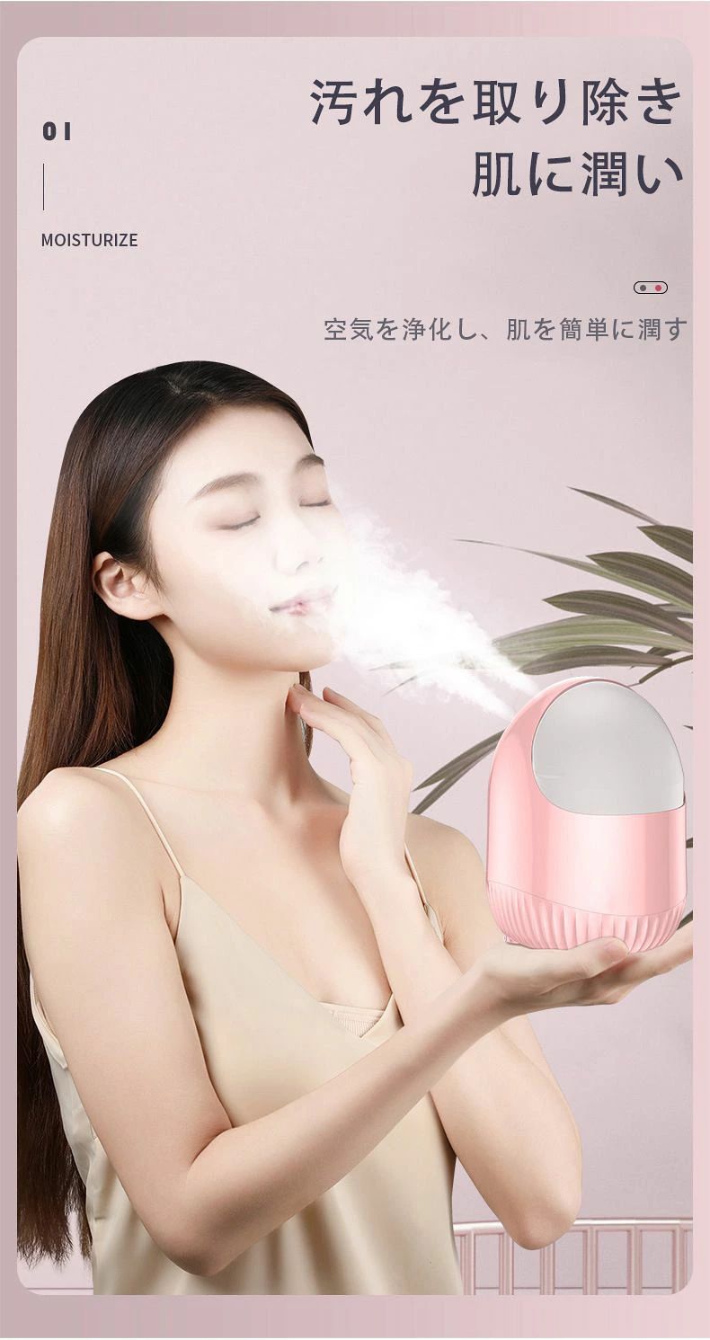 楽天市場】フェイススチーマー 皮膚科医が大注目の 濃密ナノミスト 温