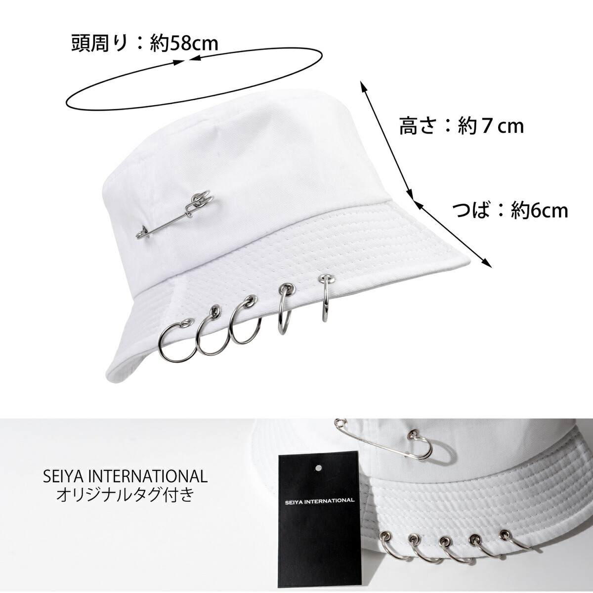 楽天市場】【楽天1位】 バケットハット レディース 夏 帽子 バケツ