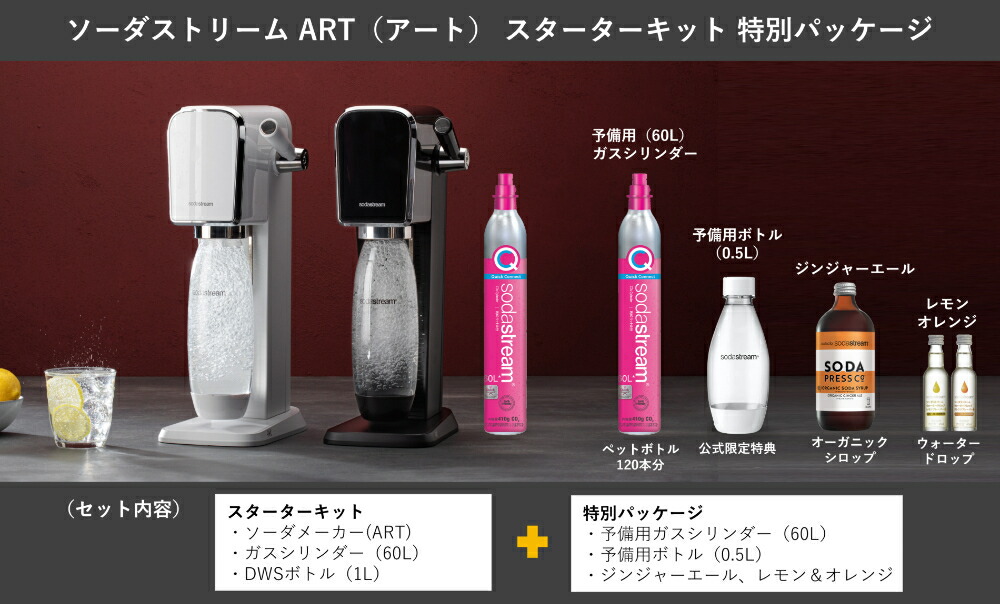 楽天市場】【Early Spring セール P20倍】｜ソーダストリーム ART