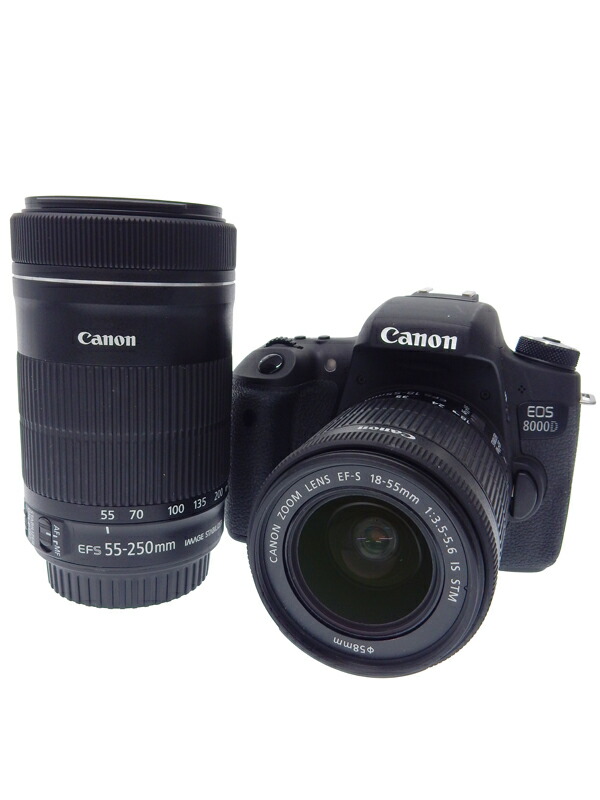 Canon】キヤノン『EOS 8000D ダブルズームキット』EOS8000D-WKIT2420万