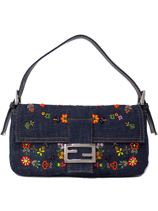FENDI】フェンディ『ビーズ刺繍 バケットバッグ』8BR600 レディース