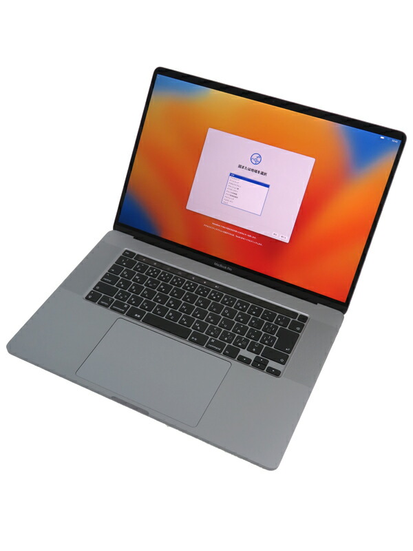 Apple】アップル『16インチ MacBook Pro 2019 2.4GHz 8コア 64GB 8TB
