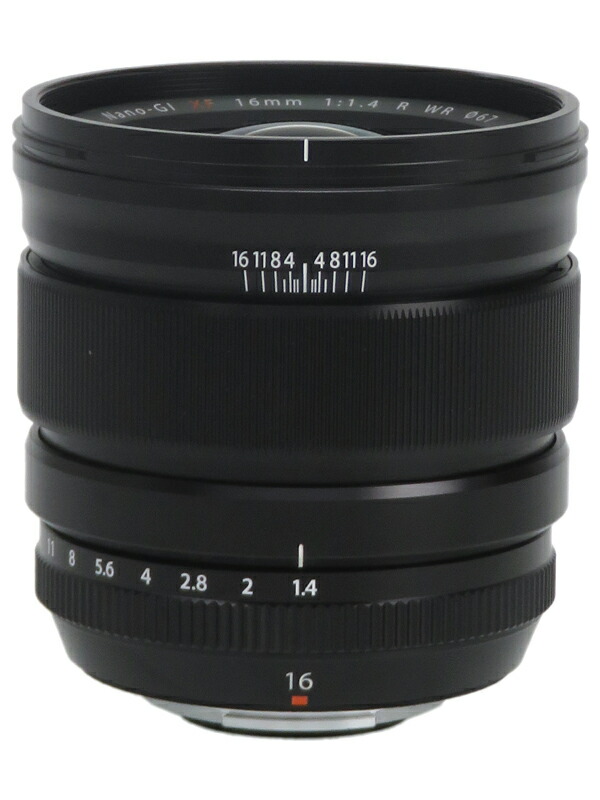 FUJIFILM】富士フイルム『フジノンレンズ XF16mmF1.4 R WR』1週間保証