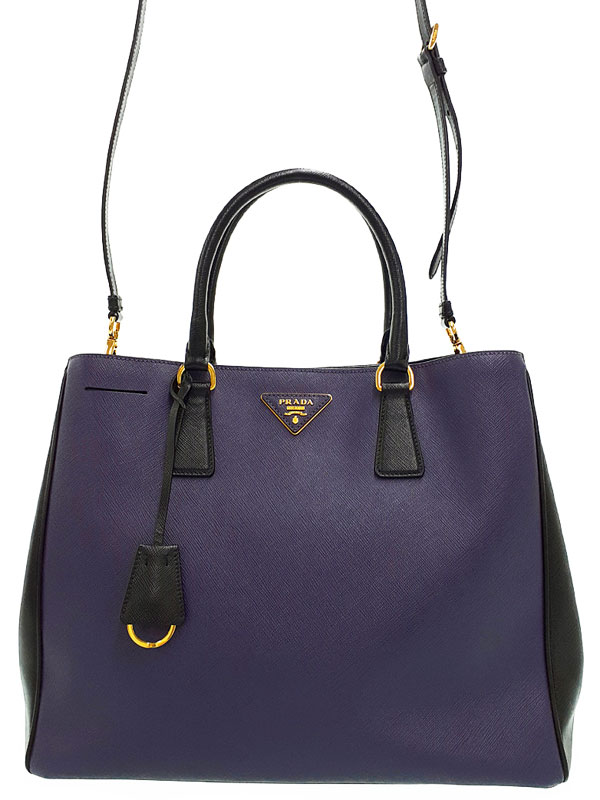 PRADA】プラダ『サフィアーノレザー 2WAYトートバッグ』レディース