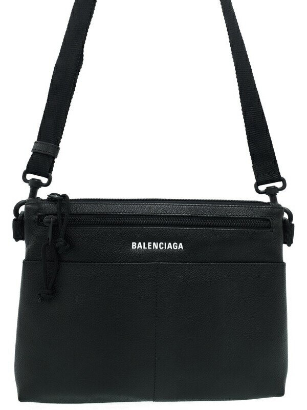 BALENCIAGA】バレンシアガ『クロスボディ フラット ポーチ』673169