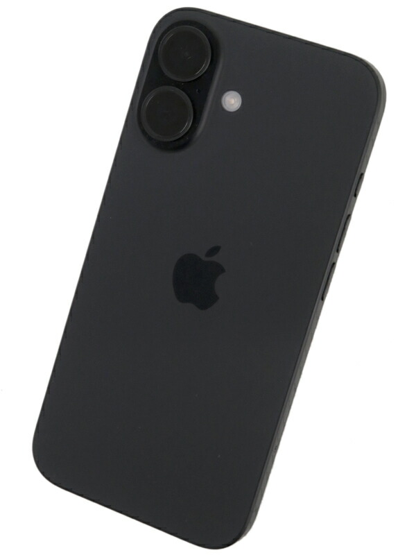 Apple】アップル『iPhone 16 128GB SIMフリー ブラック』MYDQ3J/A 2024