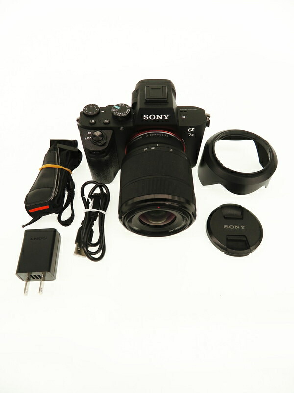 SONY】ソニー『α7II ズームレンズキット』ILCE-7M2K 2430万画素 フル