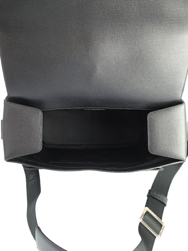 LOEWE】ロエベ『レザー ショルダーバッグ』メンズ 1週間保証【中古