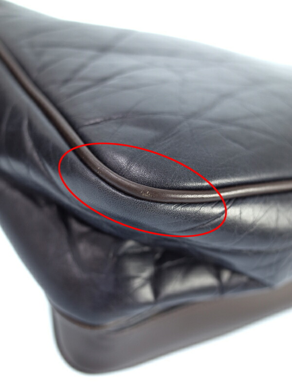 HUNTING WORLD】ハンティングワールド『レザー ショルダーバッグ