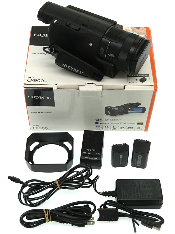 SONY】ソニー『ハンディカム』HDR-CX900 フルHD 光学12倍 デジタル