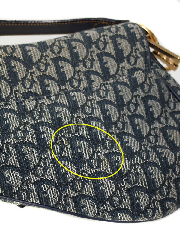 Christian Dior】【シルクイン】クリスチャンディオール『トロッター柄