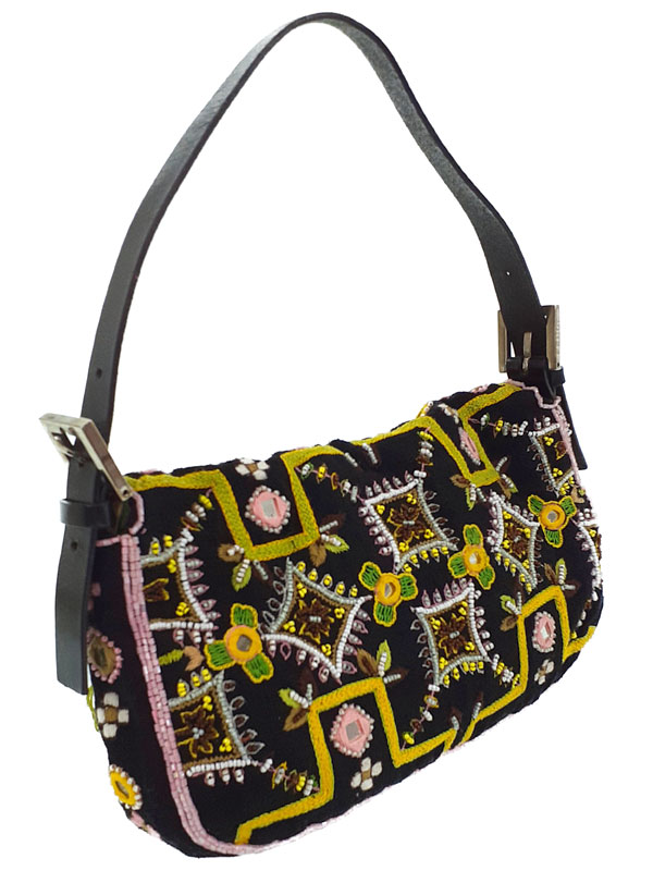 FENDI】フェンディ『ビーズ刺繍 マンマバケット』26424 レディース