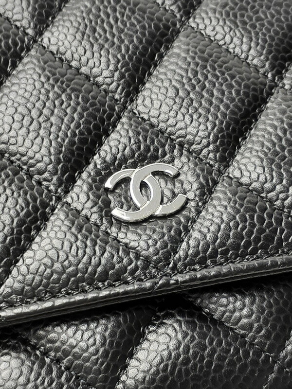 CHANEL】シャネル『マトラッセ クラシック チェーンウォレット』AP0250