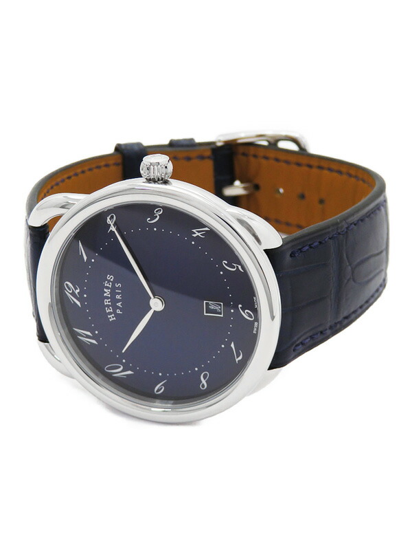 HERMES】エルメス『アルソー GM』AQ7Q.810.630 メンズ クォーツ 3ヶ月