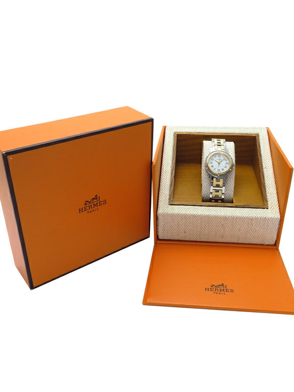 HERMES】エルメス『クリッパー』CL4.220 レディース クォーツ 1週間