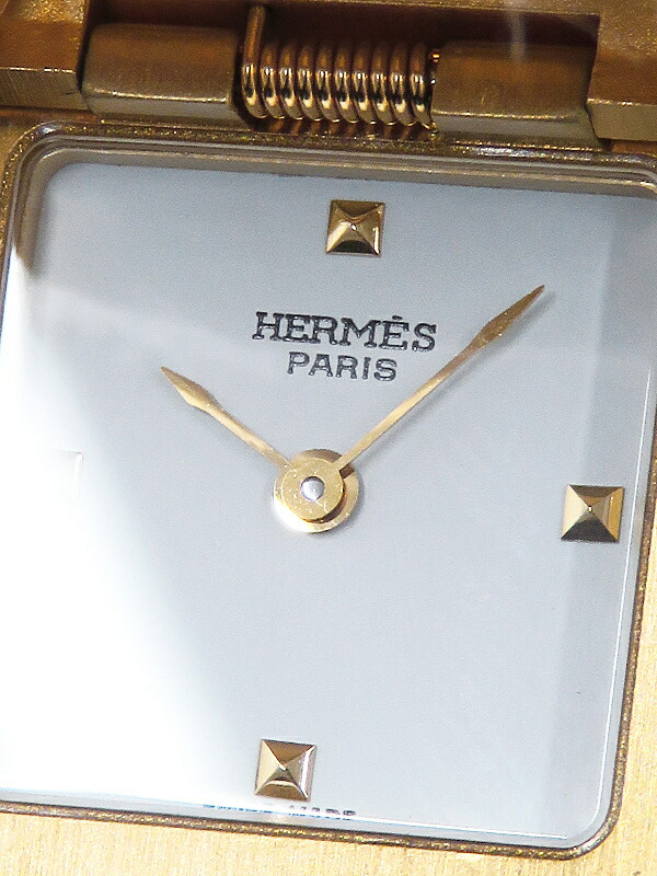 HERMES】エルメス『メドール』レディース クォーツ 1週間保証【中古