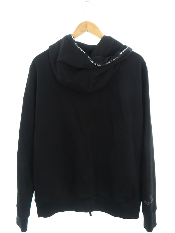 MONCLER】モンクレール『ロゴ スウェットジップアップパーカー sizeM