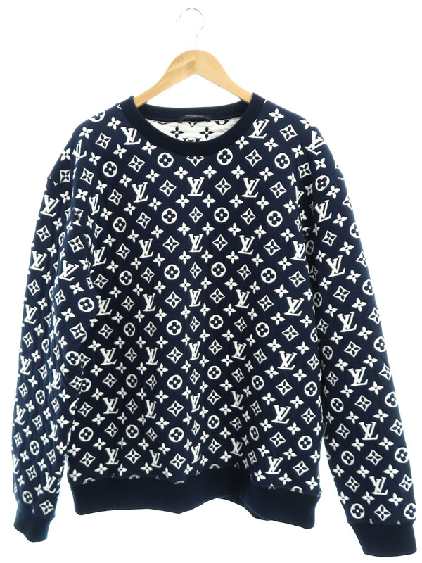 LOUIS VUITTON】【モノグラム】【ジャガード】ルイヴィトン『長袖