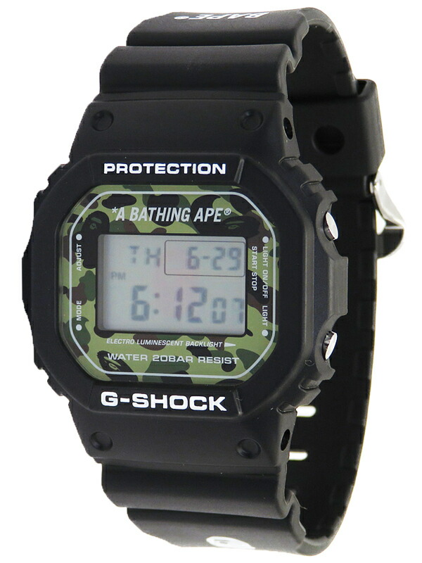CASIO】カシオ『G-SHOCK×A BATHING APE Gショック エイプコラボモデル