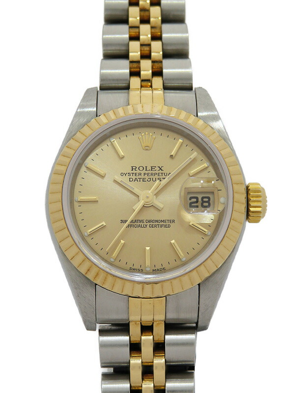 ROLEX】ロレックス『デイトジャスト』79173 F番'04年頃製 レディース