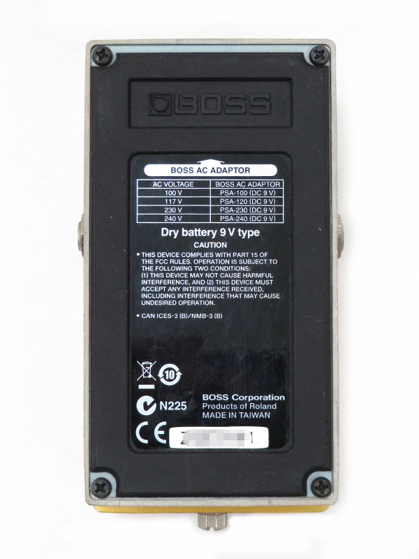 BOSS】ボス『ディストーション』DS-1X コンパクトエフェクター 1週間