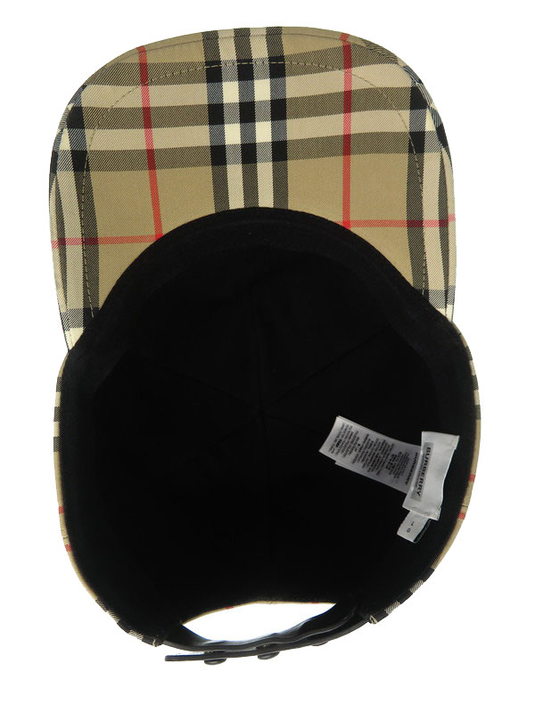 BURBERRY】バーバリー『チェック柄 キャップ sizeL G』8021444