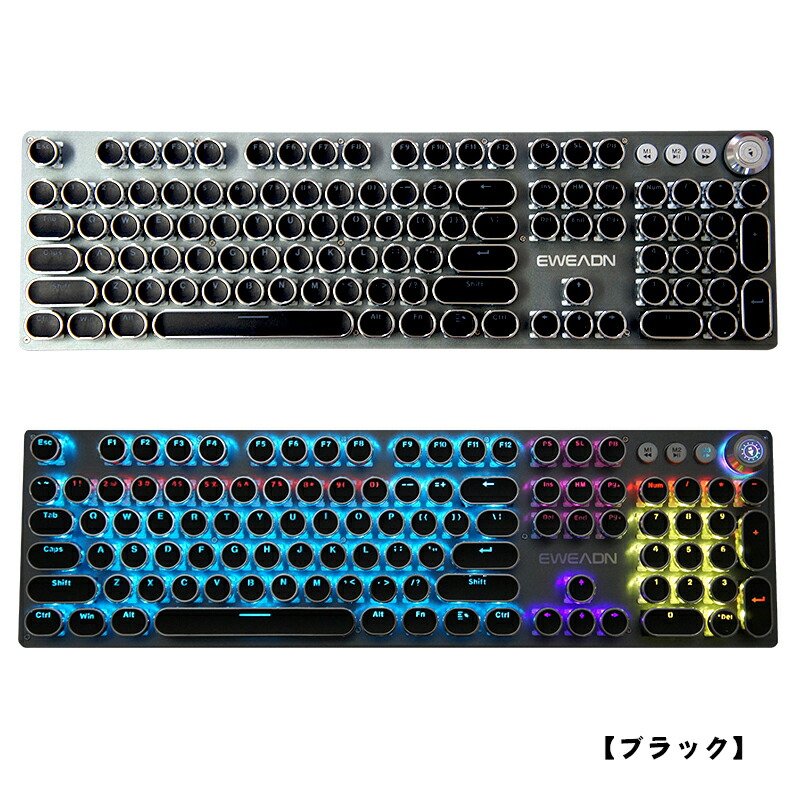 楽天市場】メカニカル ゲーミングキーボード 青軸 windows mac pc [Z6