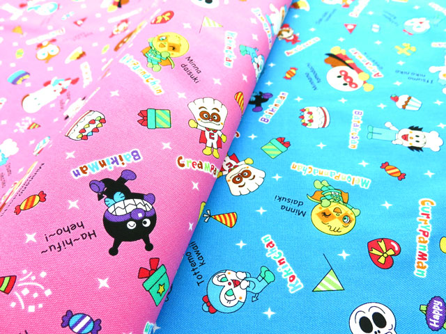 楽天市場】NEW！ キャラクター 生地 それいけ！ アンパンマン #44