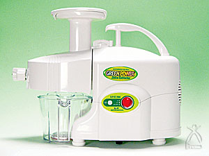低速回転圧搾式ジューサー「グリーンパワージューサー」|京都太秦し